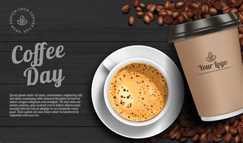 Realistic Coffee Style Vector Art Icons And Graphics For Free Download