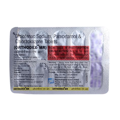 Orthodex Mr Tablet Uses Side Effects Price Apollo Pharmacy