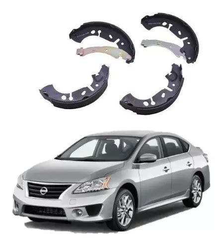 Nissan Sentra Balatas Traseras De Tambor 2013 2016