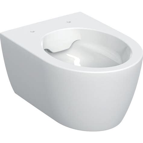 Geberit ICon WC Sospeso A Filo Pavimento Senza Bordo A Sporgenza