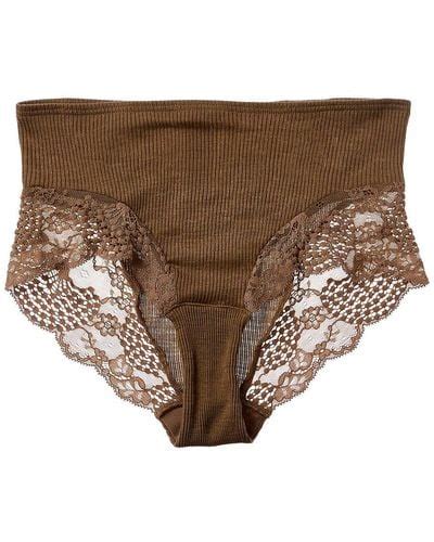 Brown Hanro Lingerie For Women Lyst