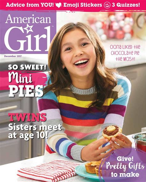 Get digital access to American Girl Magazine - November December 2017 ...