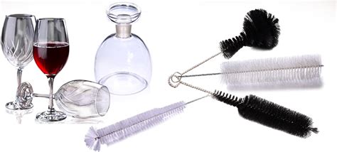 Glassware Decanter Brush Beer Wine Bottle Cleaning Brush