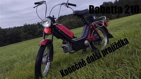 konečně další projíždka na mé milované Babettě - YouTube