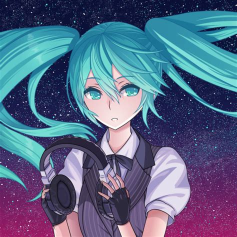 Hatsune Miku Starry Sky By Assassinwarrior