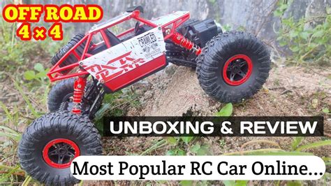 Off Road Rc Car Unboxing And Testing Rc Rock Crawler Wd Rally