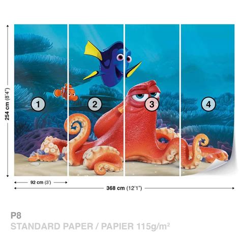 Disney Gdzie Jest Dory Fototapeta Tapeta Kup Na Posters Pl