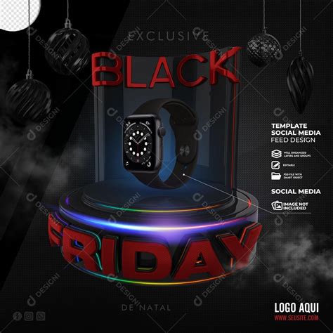 Post Feed Loja Black Friday Produto Eletrônicos Social Media PSD