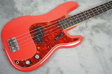 1962 Fender Jazz Bass Fiesta Red OHSC