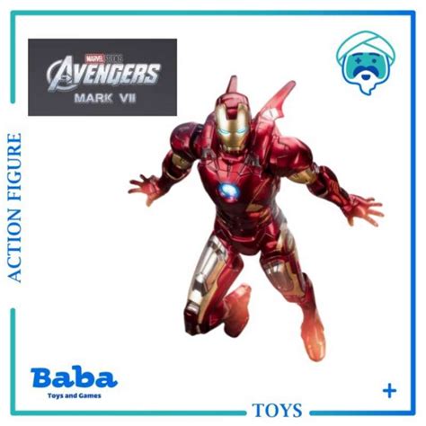 Promo Mainan Figure Marvel Avengers ZD Toys Iron Man Mark 7 Ironman