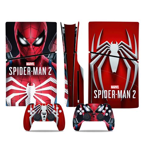 Marvel Spider-Man 2 PS5 Slim Skin Sticker Cover Design 1 - ConsoleSkins.co