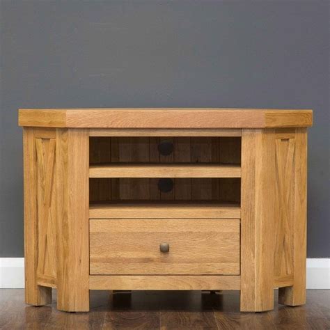 X Range Oak Corner Tv Unit Delta House And Home