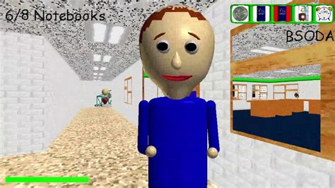 Baldis Basics In New Map Baldis Basics Mod Youtube