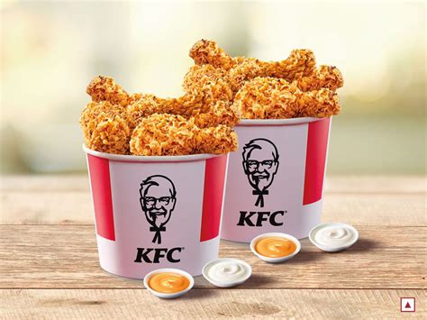 Peri Peri 10 Leg Pc And 4 Dips Chicken Buckets Kfc Menu