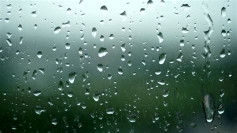 Heavy Rain On The Window In 4k Slow Motion 60fps Free Stock Video ...