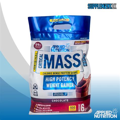 Applied Nutrition Critical Mass 6kg Supplementlk