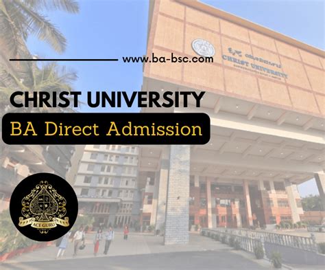 Christ University Ba Direct Admission Management Quota 2024