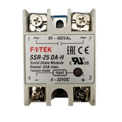 FOTEK SOLID STATE RELAY SSR-25DA-H - K-Tech Solutions