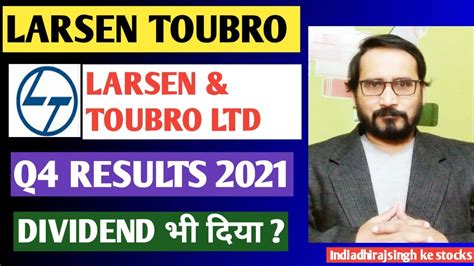 Larsen And Toubro Stock Q Results Dividend