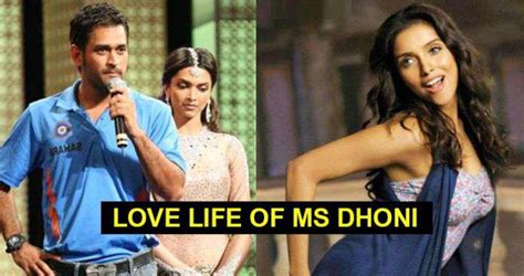 Ms Dhoni Dated These 4 Beautiful Girls Before Marrying Sakshi In 2010