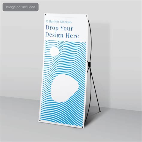 Rollup x-banner mockup design | Premium PSD File