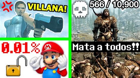 7 Finales Raros De Videojuegos Que Casi Nadie Pudo Desbloquear Youtube