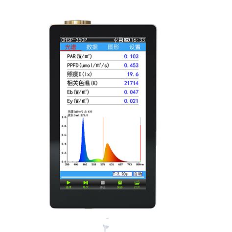 Ohsp350p植物光照分析仪