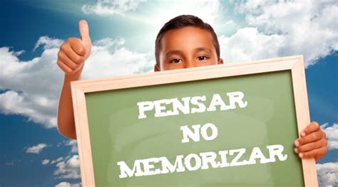 Memorizar O Comprender Conceptos