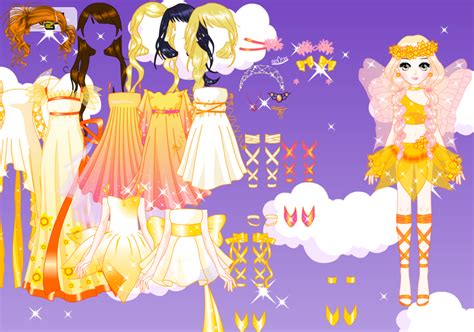 Roiworld Golden Fairy Dressup Play Online On Flash Museum 🕹️