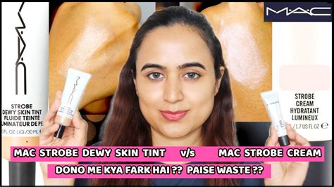 MAC Strobe Cream V S Strobe Dewy Skin Tint Cream Waysheblushes YouTube