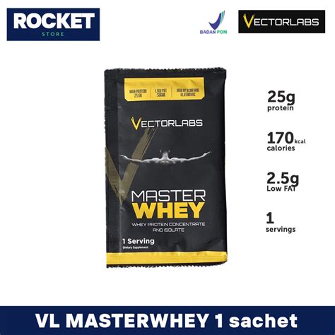 Jual Vectorlabs Masterwhey Sachet Eceran Ecer Gram Master Whey