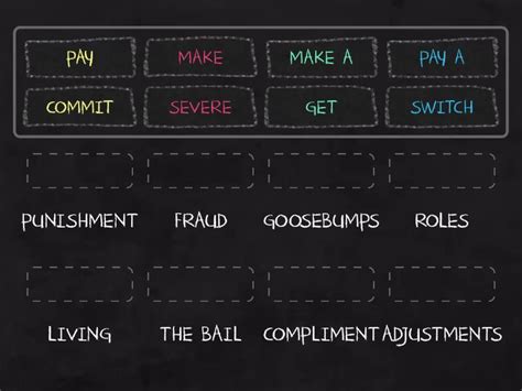 Collocations Match Up