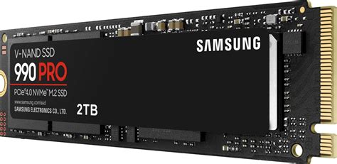 Samsung 990 PRO PCIe 4.0 NVMe M.2 SSD 2TB (M2-2280, TCG-OPAL, TRAY-HPE) (MZ-V9P-2TB-M2-2280-TCG-OPAL-TRAY-HPE)