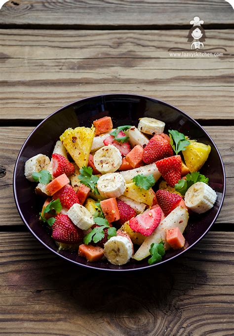 Caribbean fruit salad with zesty lemon dressing – Artofit