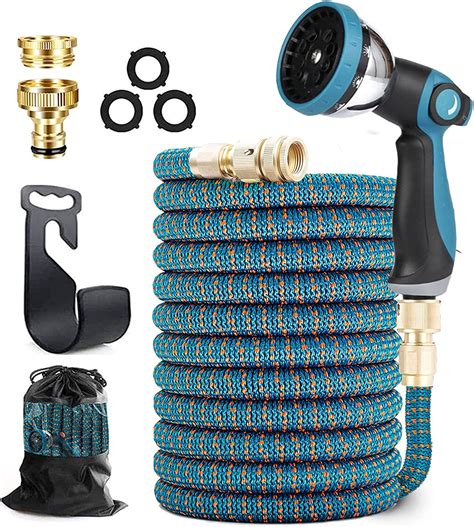 Ecaylarn 50ft Expandable Garden Hose Hose Pipe With 34″ 12