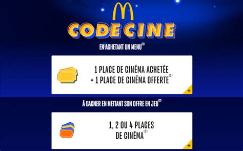 Code Cin Mcdo Des Milliers De Cadeaux Gagner