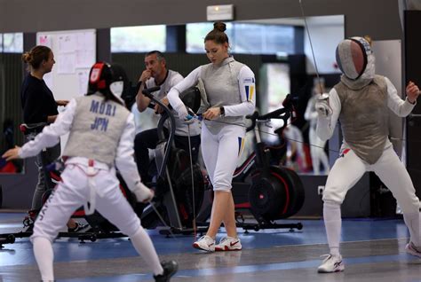 Ukrainian Fencers Training For Paris Games Ready To Boycott Olympics Fmt