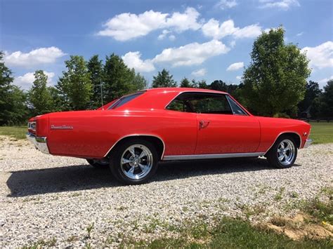 1966 Chevelle With Chrome Torq Thrust Package