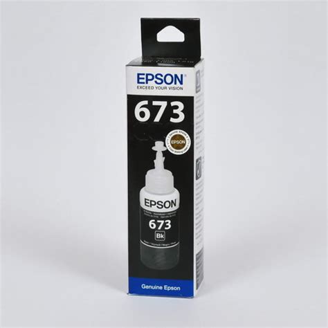 Epson T6731 C13T67314A Fekete Eredeti Tintapatron 70ml