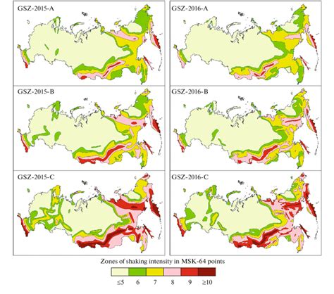 Comparison of GSZ-2015 and GSZ-2016 maps. | Download Scientific Diagram