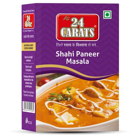 Shahi Paneer Masala - 24 Carats Spices | Central India's Fastest Growing FMCG Brand