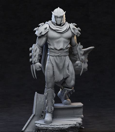 Tmnt Shredder 3d Stl File 3d Design 3d Printer Etsy