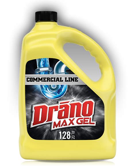 Drano Max Gel Clog Remover Commercial Line Drano SC Johnson