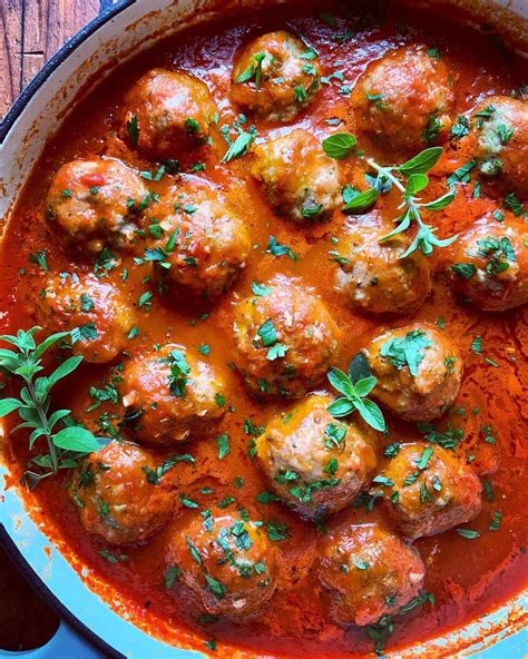 Turkey Meatballs Recipe With Tomato Sauce