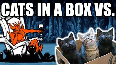 Can I Beat EOC Moon With Cats In A Box Only Battle Cats YouTube