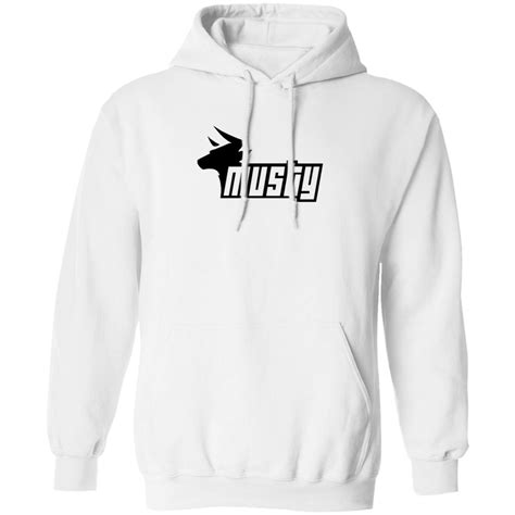 Amustycow Merch A Musty Cow White Hoodie Sweatshirt Tiotee