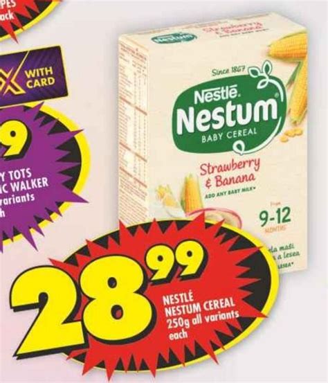 Nestl Nestum Cereal G All Variants Each Offer At Shoprite