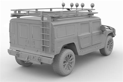 Hummer H1 Alpha Concept 3d Model