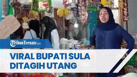 Viral Bupati Sula Ditagih Utang Pedagang Sembako Saat Kunjungi Pasar 2