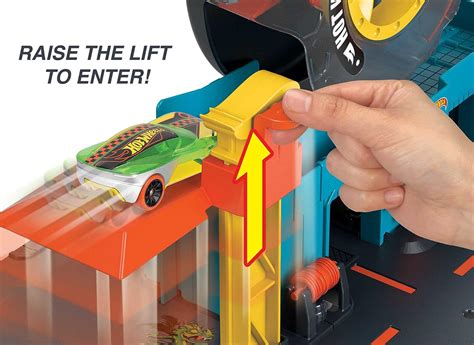 Pista Hot Wheels Super Loja De Pneus City HDP02 Ciclone Magazine Tudo para você